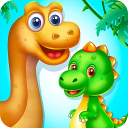 Biểu tượng Dino World - Dino Care Games