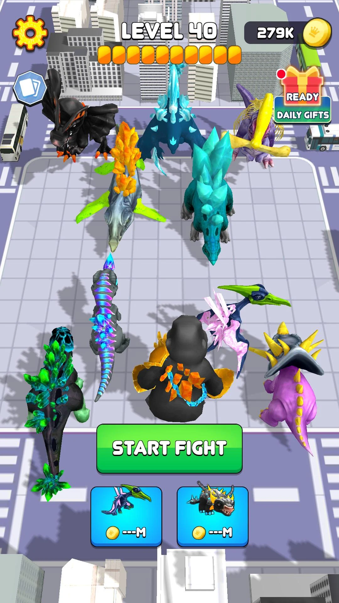Merge Kog Gorilla Vs Dinosaur screenshot