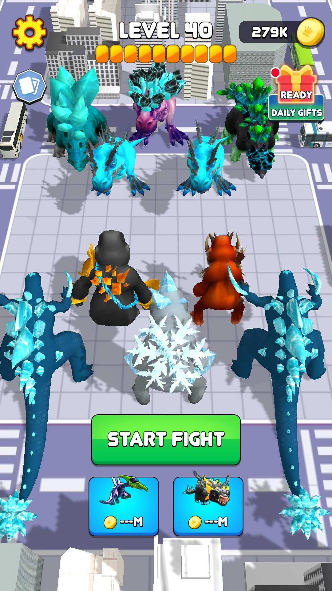 Merge Kog Gorilla Vs Dinosaur screenshot