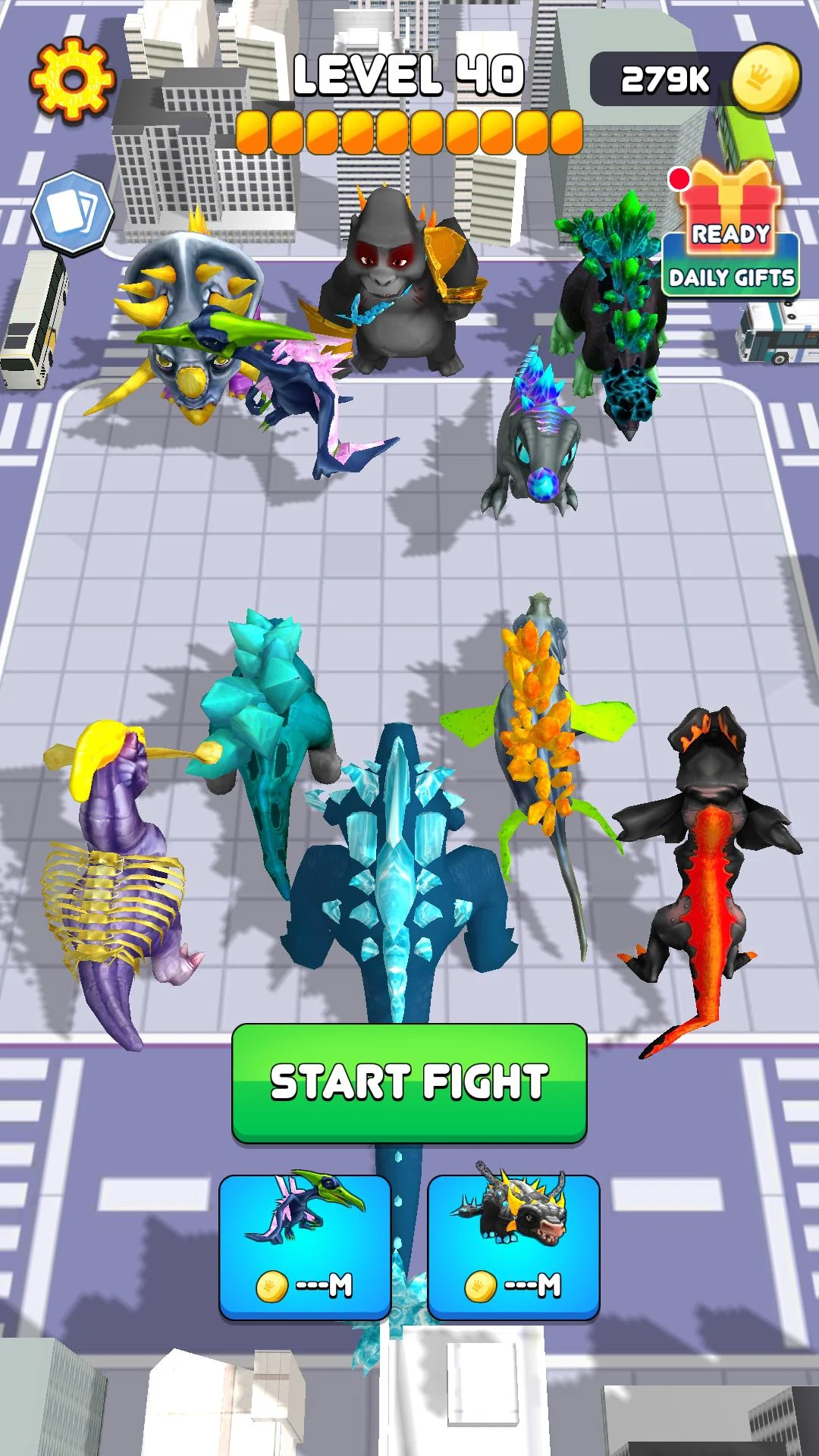 Merge Kog Gorilla Vs Dinosaur screenshot