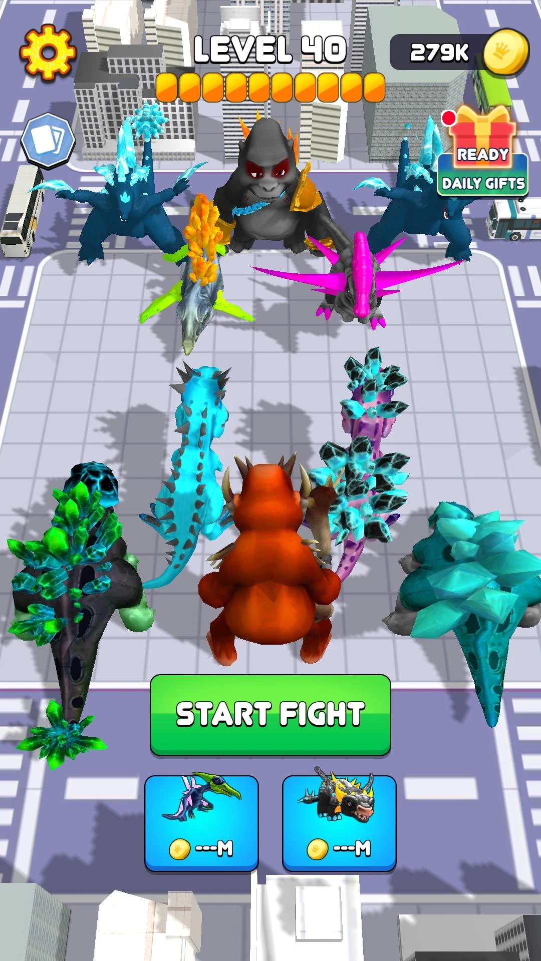 Merge Kog Gorilla Vs Dinosaur screenshot