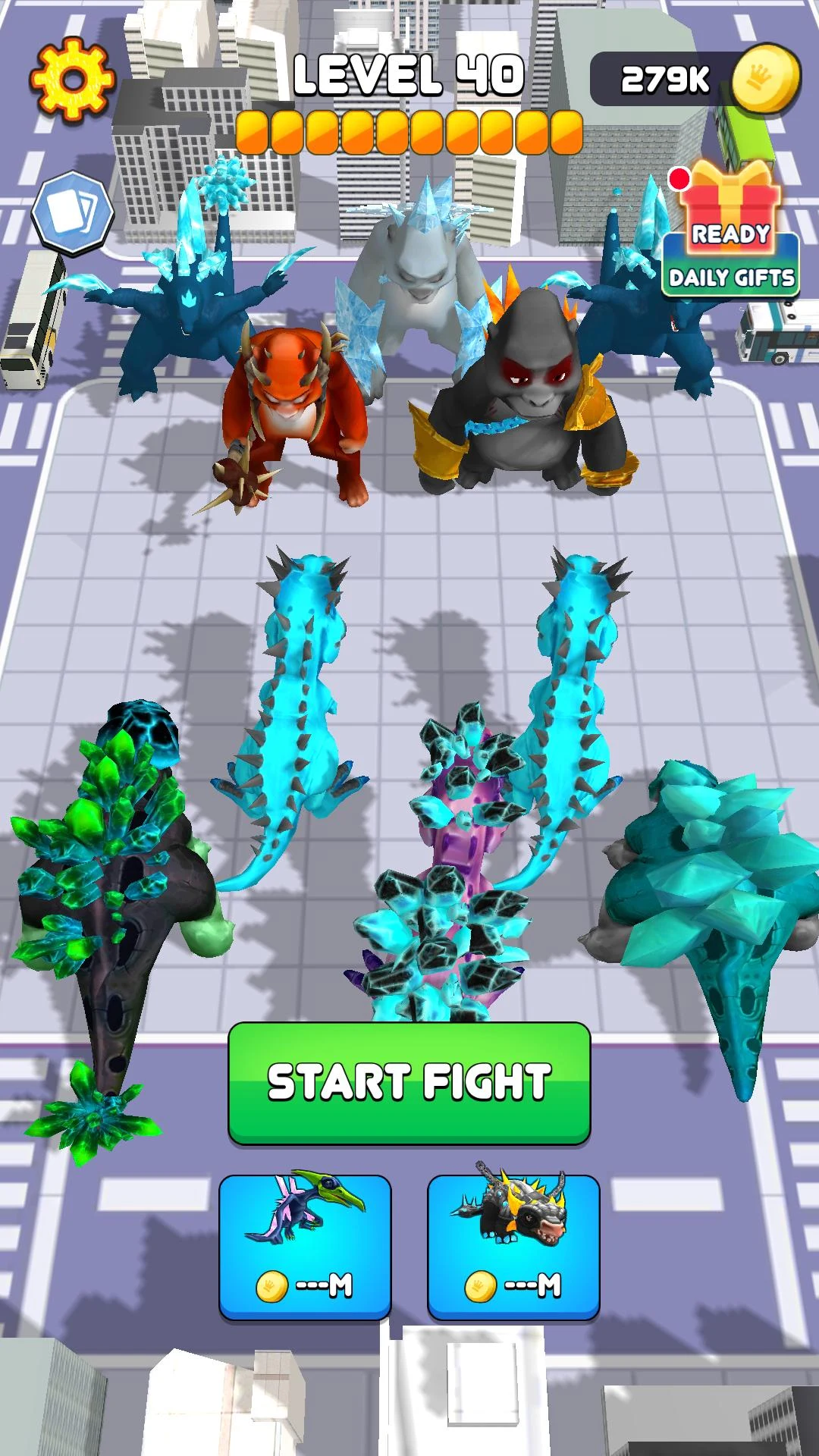 Merge Kog Gorilla Vs Dinosaur screenshot